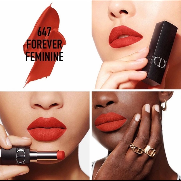 DIOR rouge forever lipstick 647 forever feminine - Picture 1 of 3